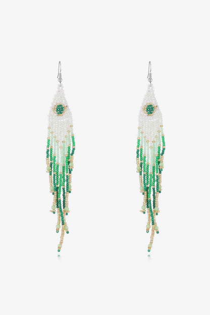 Beaded Dangle Earrings - Jaazi Intl