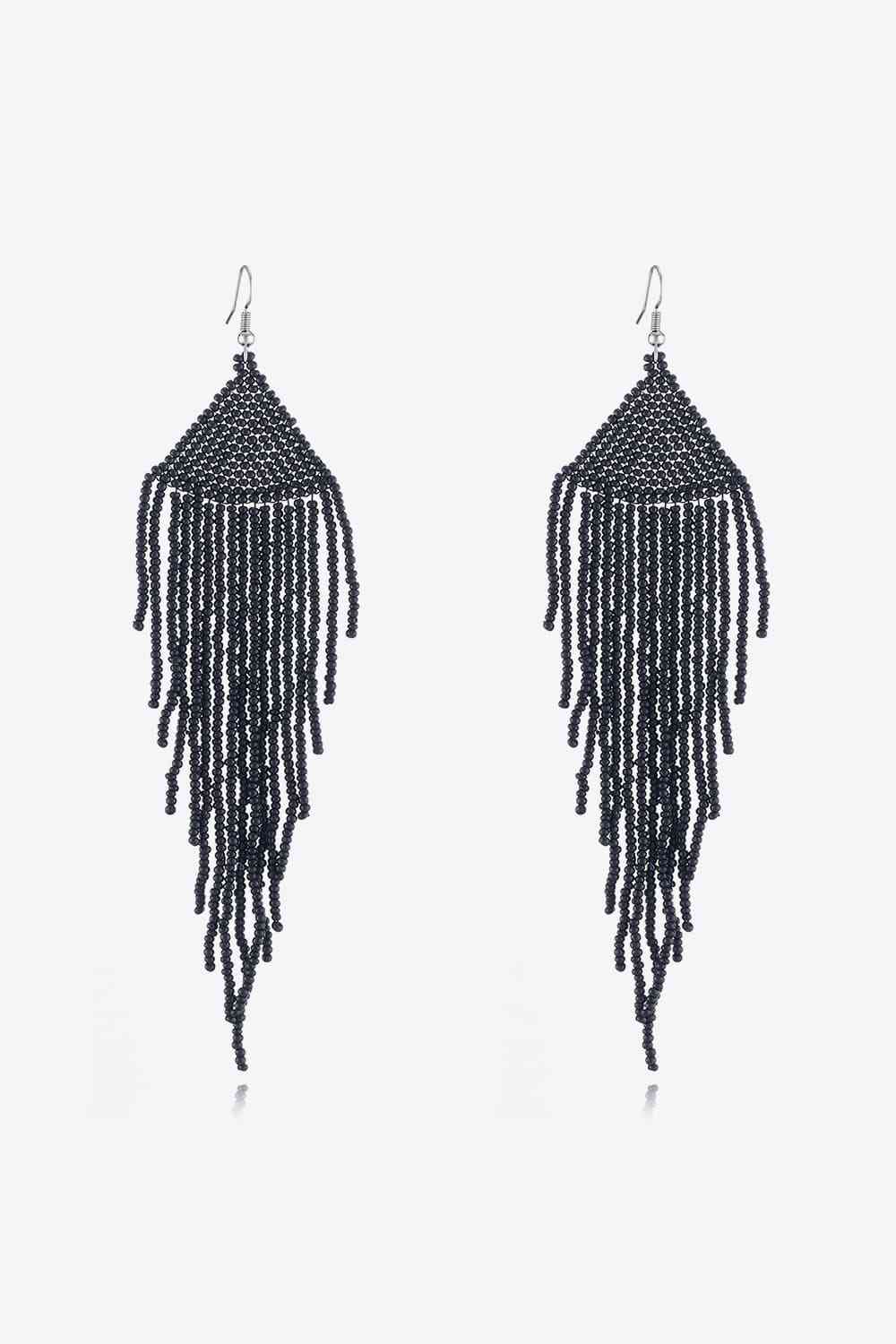 Beaded Dangle Earrings - Jaazi Intl