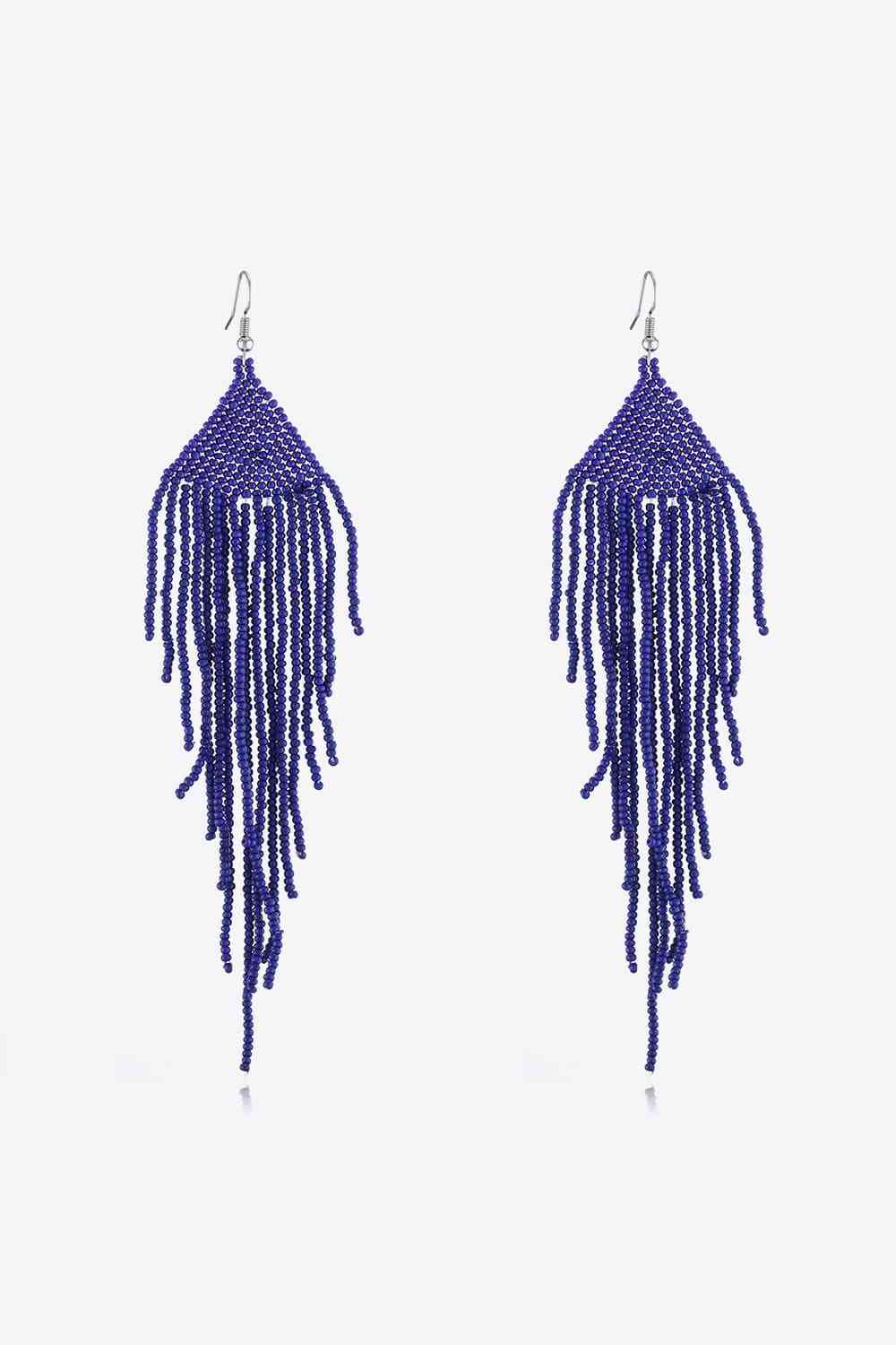 Beaded Dangle Earrings - Jaazi Intl