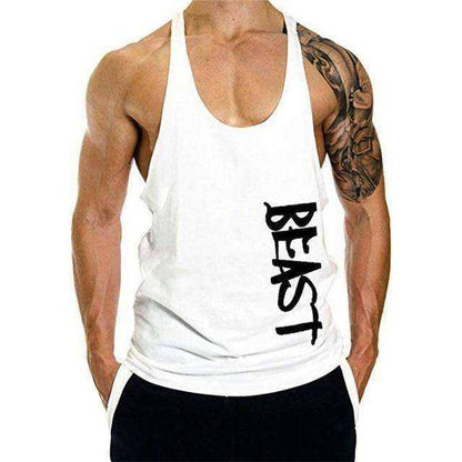 Beast Aesthetic Apparel Stringer Fitness Muscle Shirt - Jaazi Intl