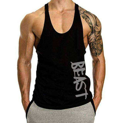 Beast Aesthetic Apparel Stringer Fitness Muscle Shirt - Jaazi Intl