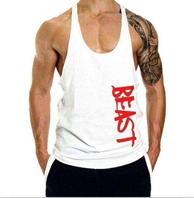 Beast Aesthetic Apparel Stringer Fitness Muscle Shirt - Jaazi Intl