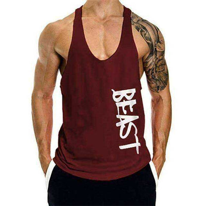 Beast Aesthetic Apparel Stringer Fitness Muscle Shirt - Jaazi Intl