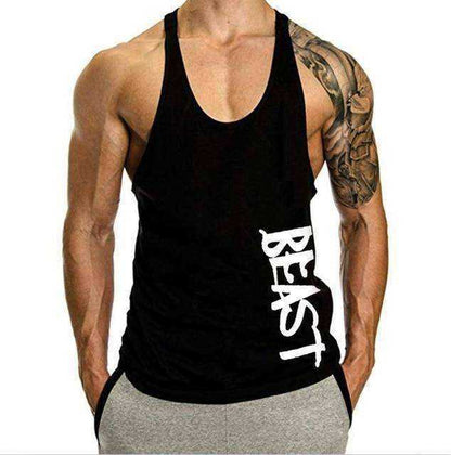 Beast Aesthetic Apparel Stringer Fitness Muscle Shirt - Jaazi Intl