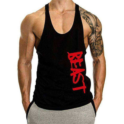 Beast Aesthetic Apparel Stringer Fitness Muscle Shirt - Jaazi Intl