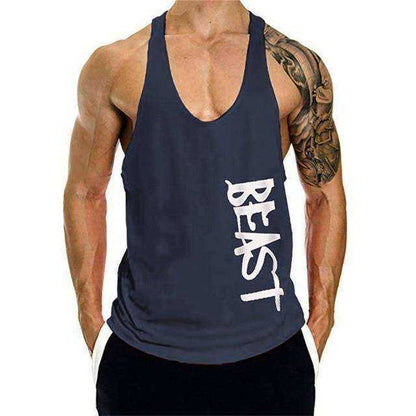 Beast Aesthetic Apparel Stringer Fitness Muscle Shirt - Jaazi Intl