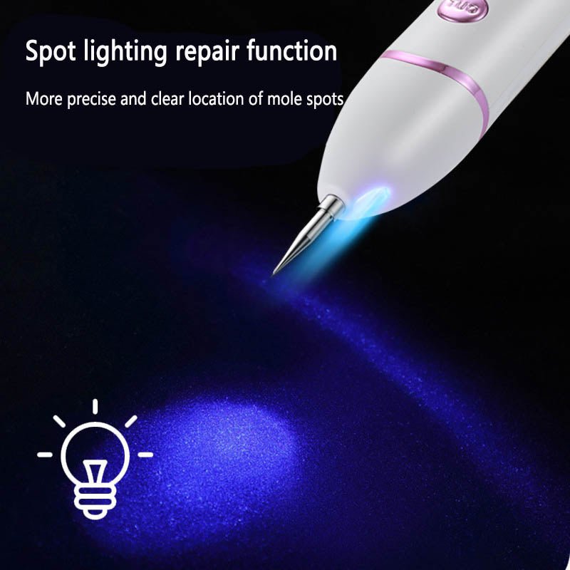 Beauty Salon Level Experience Point Nevus Pen For Home Use Small White Laser Seamless Nevus Removal And Blue Light Repair - Jaazi Intl