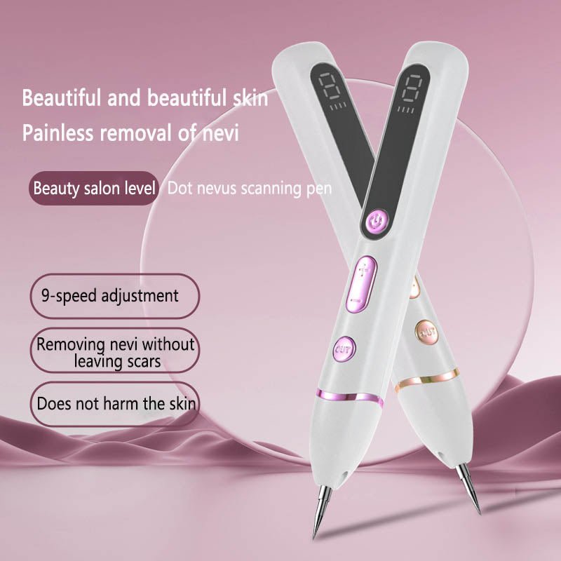 Beauty Salon Level Experience Point Nevus Pen For Home Use Small White Laser Seamless Nevus Removal And Blue Light Repair - Jaazi Intl