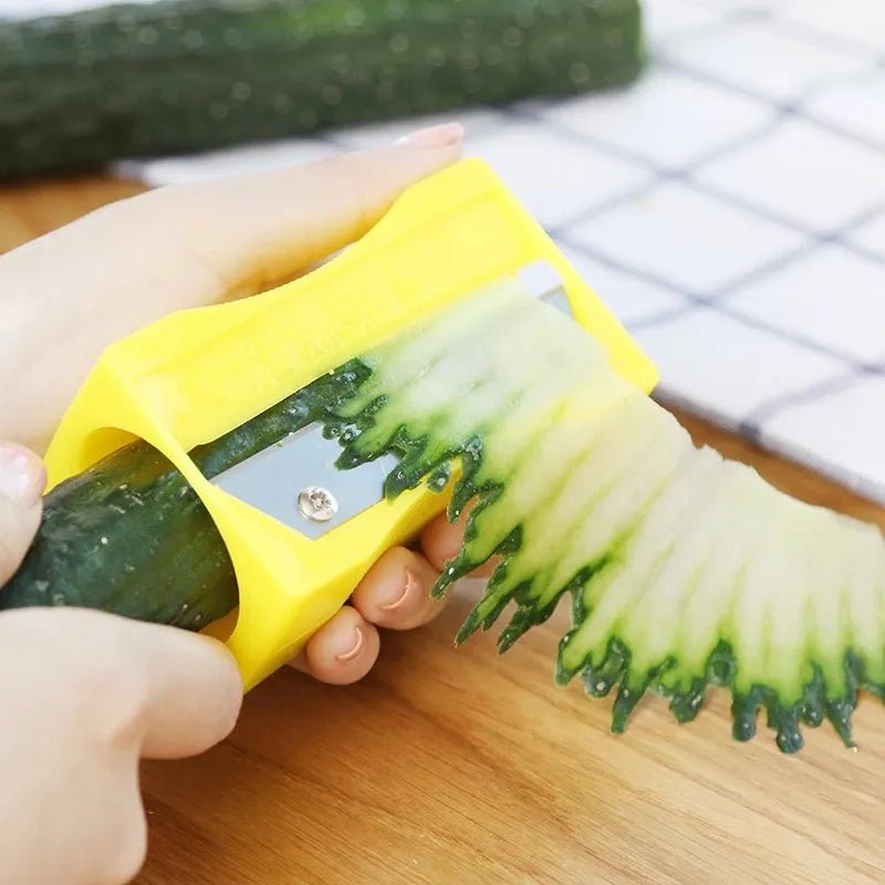 Beauty Tools Let You Cut The Cucumber Beauty Beauty Cucumber Slicer Knife Sharpener Kitchen Accessories Peeler Fruit Curling - Jaazi Intl