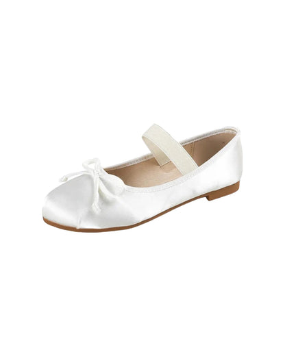 Beige Ballet Flats - Jaazi Intl