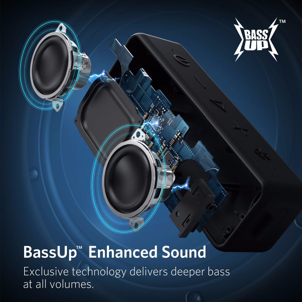 Better Bass Portable Wireless Bluetooth Speaker - Jaazi Intl