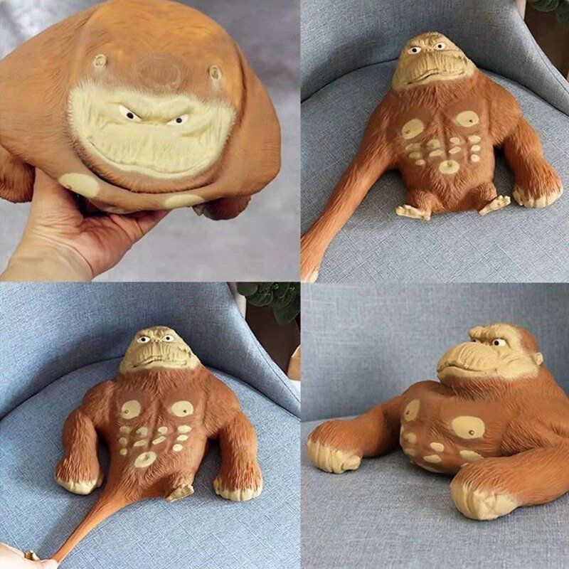 Big Antistress Monkey Fidget Toy - Jaazi Intl