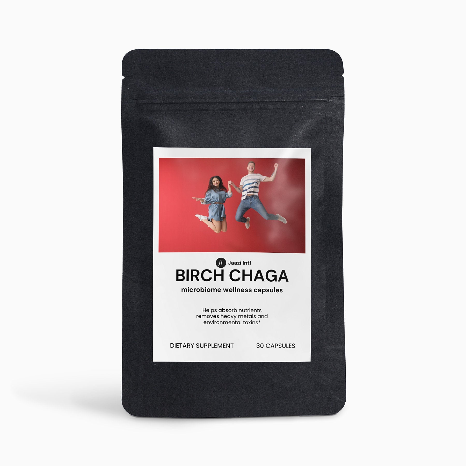 Birch Chaga Microbiome Wellness Capsules - Jaazi Intl