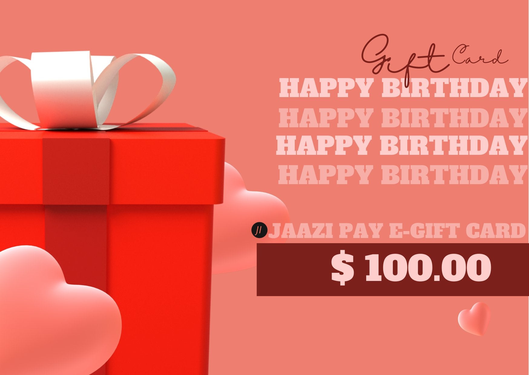 Birthday E-Gift card - Jaazi Intl