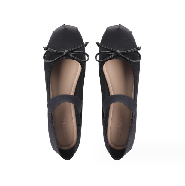 Black Ballet Flats - Jaazi Intl