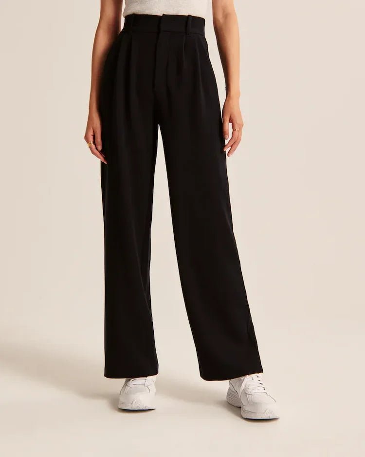 Black Tailored Pants - Jaazi Intl