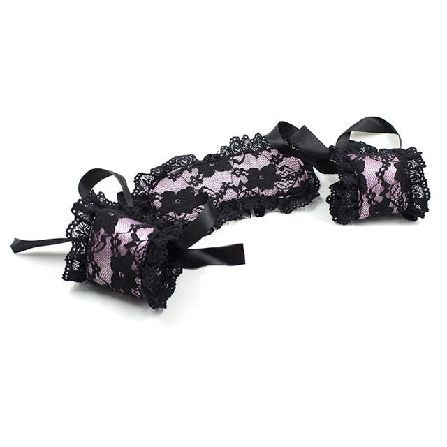 Blindfold and Handcuff Set - Jaazi Intl