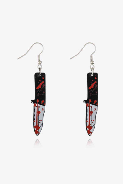 Bloody Horror Drop Earrings - Jaazi Intl