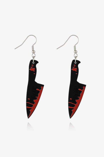 Bloody Horror Drop Earrings - Jaazi Intl