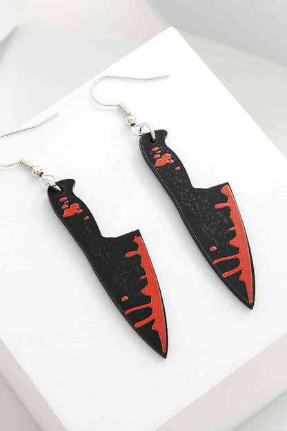 Bloody Horror Drop Earrings - Jaazi Intl