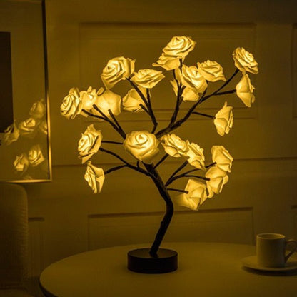 Blossom Bliss Glowing Rose Tree - Jaazi Intl