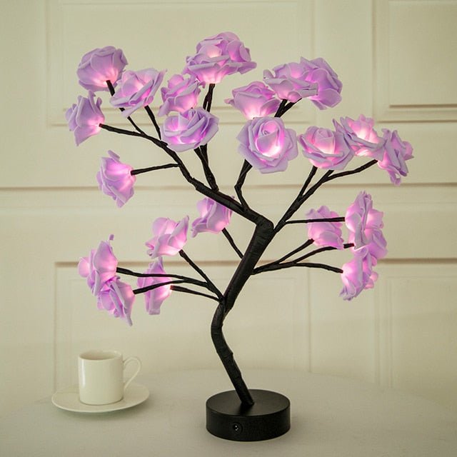 Blossom Bliss Glowing Rose Tree - Jaazi Intl