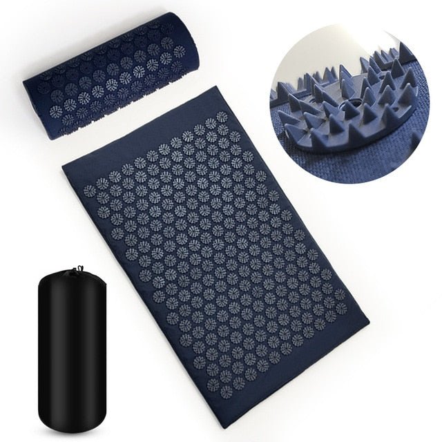 Body Pain Spike Mat Navy Blue