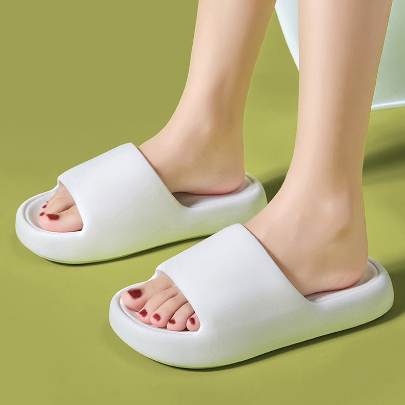 Bread Shoes Home Slippers Non-slip Indoor Bathroom Slippers - Jaazi Intl