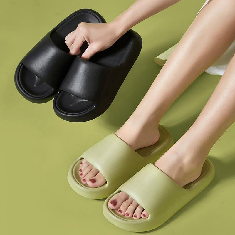 Bread Shoes Home Slippers Non-slip Indoor Bathroom Slippers - Jaazi Intl