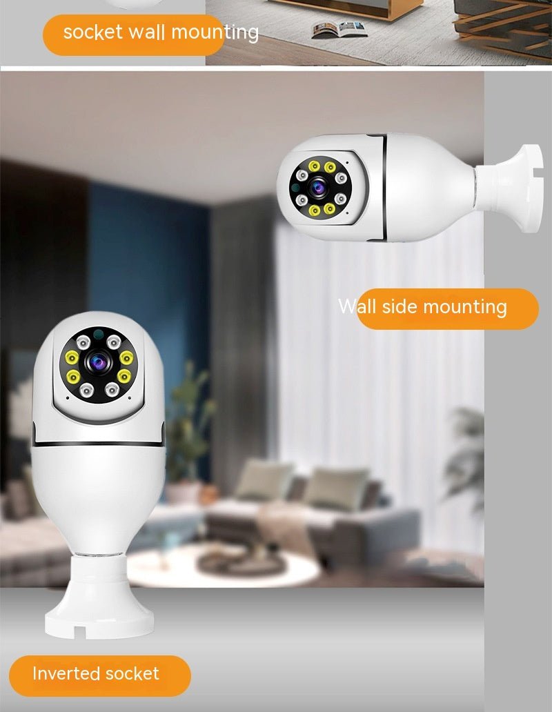 Bulb Camera Wireless Wifi Monitoring - Jaazi Intl