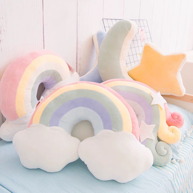 Candy Rainbow Pillow Cushion - Jaazi Intl