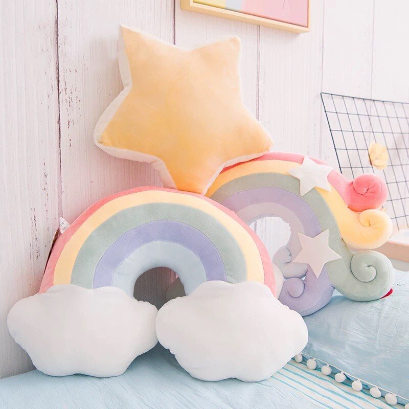 Candy Rainbow Pillow Cushion - Jaazi Intl