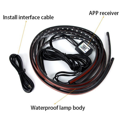 Car Flexible Ambient Atmosphere Lamp - Jaazi Intl