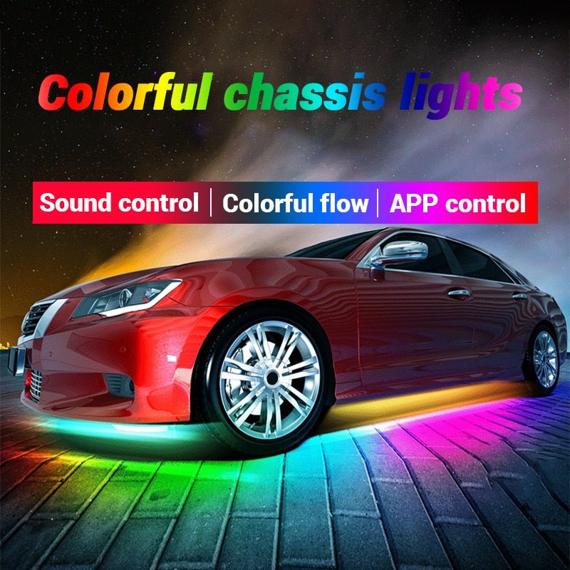 Car Flexible Ambient Atmosphere Lamp - Jaazi Intl