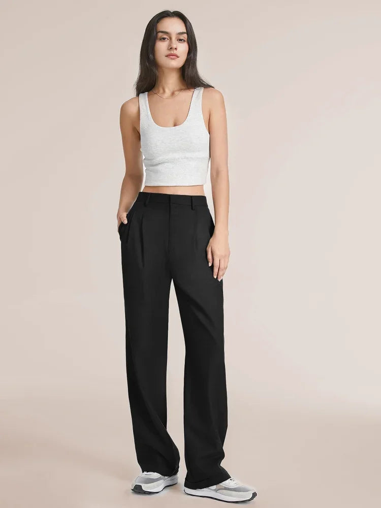 Black Tailored Pants - Jaazi Intl