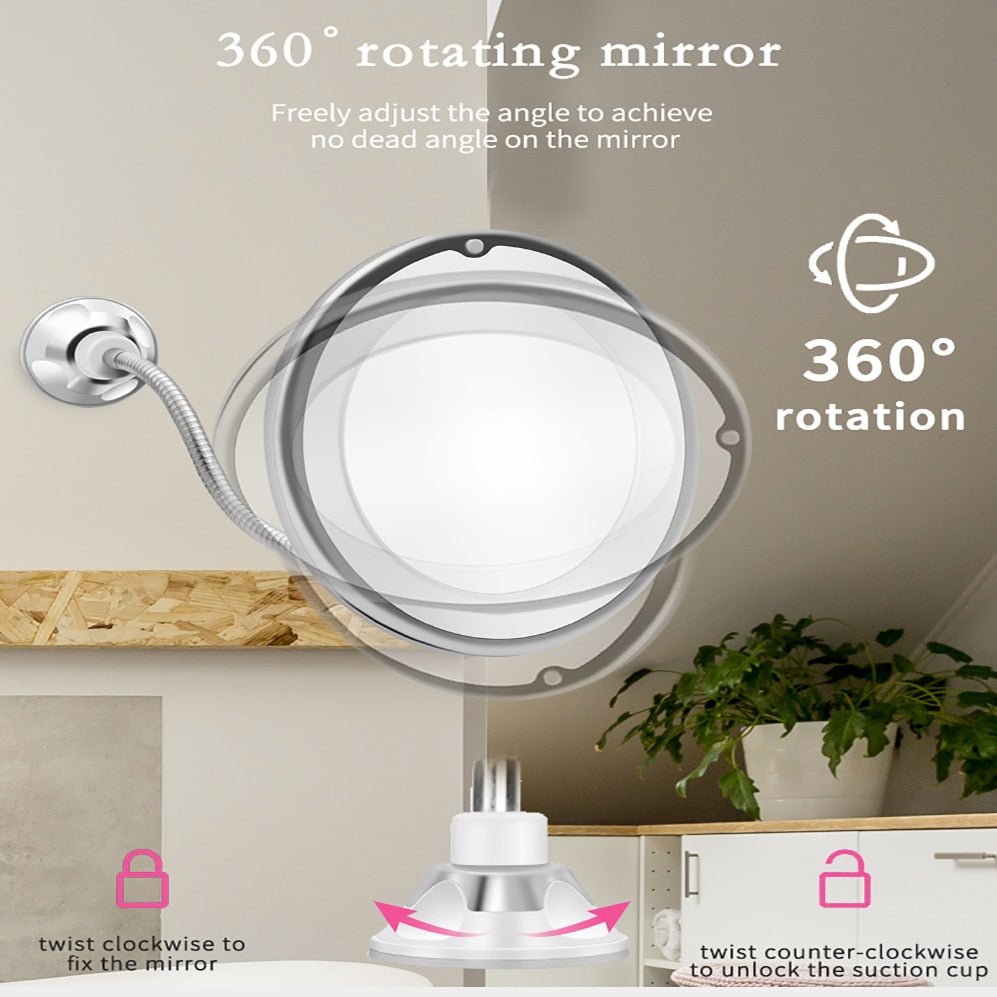 LED Lighted Makeup Mirror - Jaazi Intl