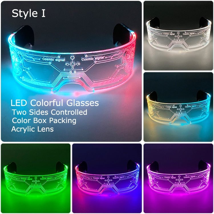 LED Luminous Glasses - Jaazi Intl