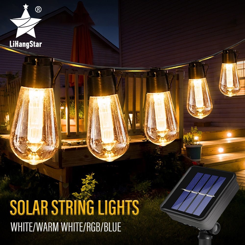 LED Solar String Waterproof Lights - Jaazi Intl