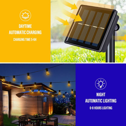 LED Solar String Waterproof Lights - Jaazi Intl