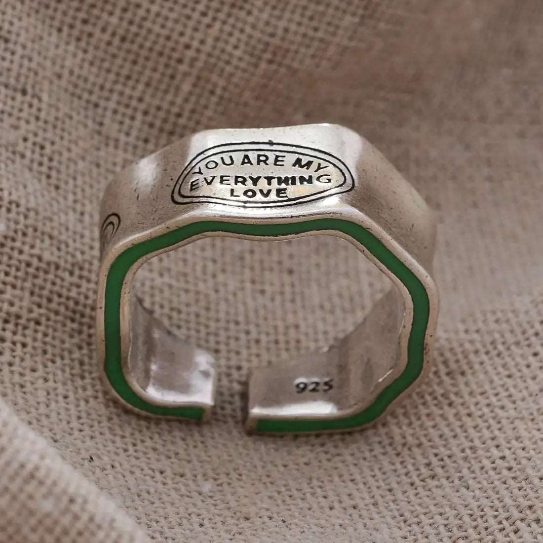 "You are my everything love" Ring - Jaazi Intl